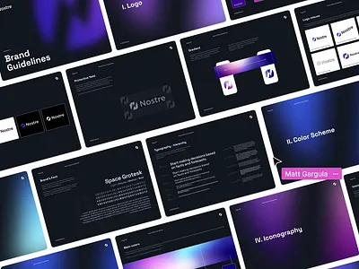 Nostre Branding & Website branding graphic design logo ui web design