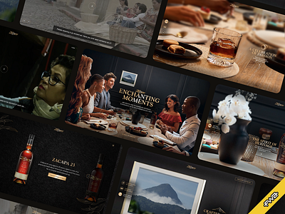 Zacapa: Enchanting Moments 3d blender branding c4d high fidelity mockups illustration react three fiber three.js ui design ux design website