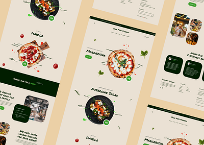 Sale Pepe Restaurant branding design landing page redesign restaurant web design