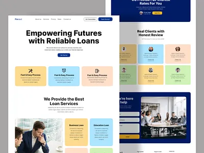 Finance website Homepage design account website bankin website bento websitr best landing page best ui best website design finance website homepage landing page ui modern landing page modern website ui ux web uilanding page website homepage website ui