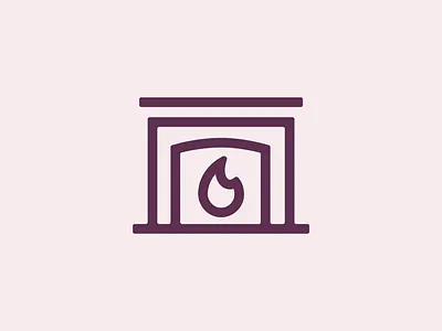 Vesta Wealth Advisors Logo branding design fire fireplace hearth icon invest logo mantle vesta wealth