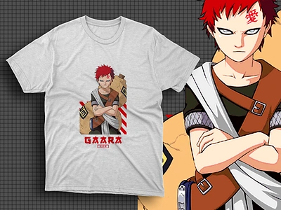 Gaara Designs akatsuki anime anime design anime designs branding design design gaara gaara gaara design gaara naruto gaara naruto shippuden gaara tshirt gaara vs rock lee graphic design hokage naruto gaara naruto shippuden otaku otaku store uchiha