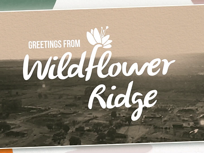 Wildflower Ridge Estate Video & Photography advertising animation branding design drone graphic design illustration logo motion graphics photography real estate social typography vector video