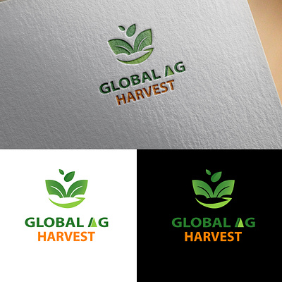 Design logo for company global ag harvest branding graphic design logo