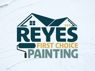 Reyes First Choice Painting | Brand Identity Design brand board brand design brand identity branding business cards graphic design logo logo design