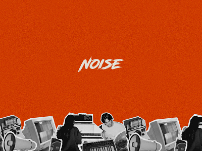 Noise II — Logo branding collage logo music musicians noise