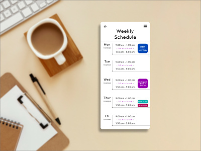 Daily UI Challenge #071 Scheduling 3d adobe animation branding daily challenge daily100 dailyui day 71 figma freelance graphic design hire hot logo motion graphics scheduling time trending ui work