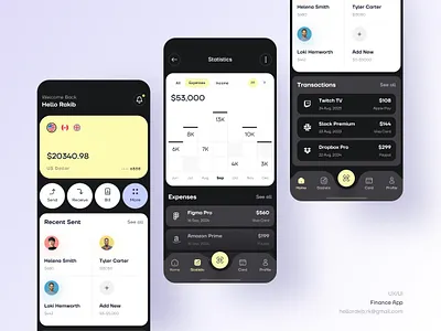 Finace App UXUI android app app app design banking bill pay finance finance app graph ios ios app design mobile app money transfer online banking online money transfer send money ui uiux ux wallet app