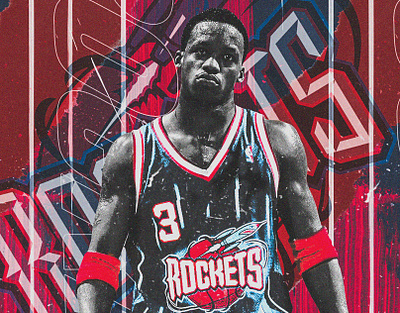 NBA Retro Jersey art direction branding design design graphic layout nba retouch social media sport design sports visual design