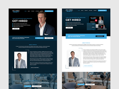 Get Hired Secret: Your Gateway to Career Success branding design figma design graphic design latest website design logo motion graphics motivational website design ui uiux design