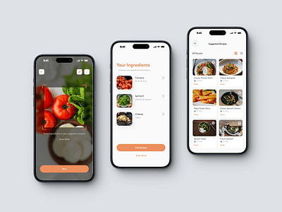 Recipe Ingredient Scanner UI - 26 design figma ui uiux design