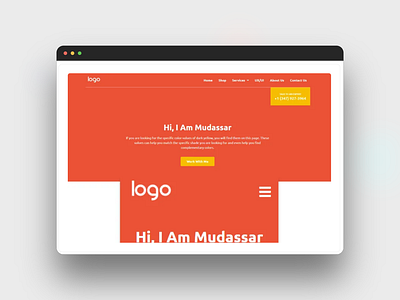 Free 48th Lifeband Elementor Header branding elementor header mc design mc starter mc template menu header template ui ux web design