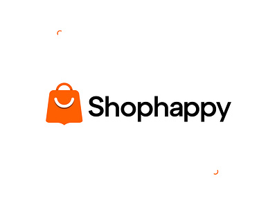 Shophappy Logo Design abstract logo app icon brand identity branding creative logo gradient logo graphic design logo design shophappy logo