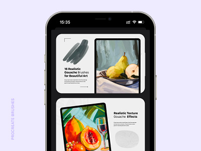 Procreate Brushes app app art branding design digital illustration digitalart drawing illustration procreate ui