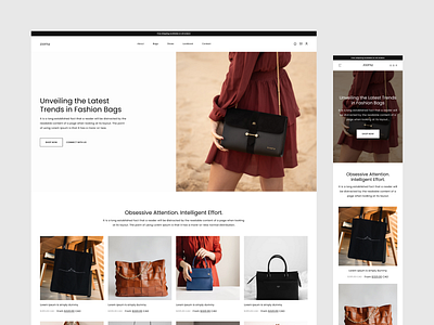Zoomui Fashion Website accessories apparel clothing fashion fashion boutique online shopping style trends ui uiux design wardrobe essentials website design