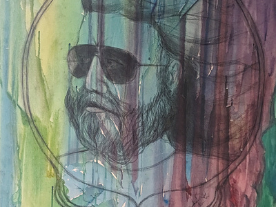 Jerry Garcia illustration