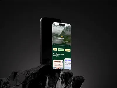 Trailventure: Where Design Meets Adventure UI/UX Exploration application design mobile app travel ui ui animation uiux ux