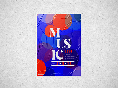 MuSic Fest Poster Design graphic design music poster design poster design