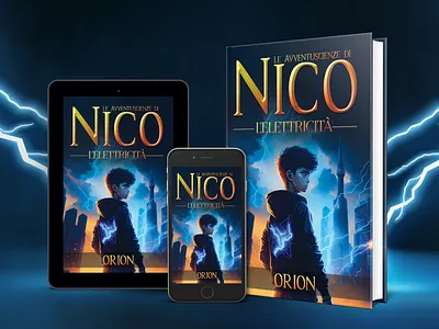 Le Avventuscienze di Nico book book art book cover book cover art book cover design book cover mockup book design book illustration cover art creative book cover ebook ebook cover epic bookcovers fantasy book cover graphic design kindle book cover kindle cover paperback cover professional book cover sci fi book cover