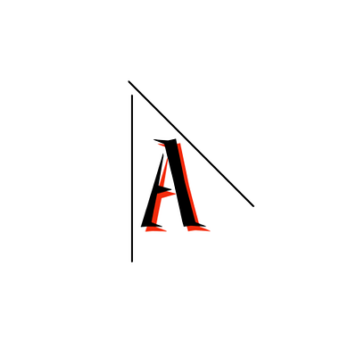 Logo Letter A branding graphic design logo