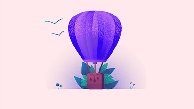 Floating Dreamscape graphic design illustration vector