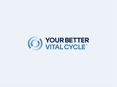Your Better Vital Cycle - Logo Design & Visual Identity abstractlogo bold design brand identity branding brandmark circular logo clean logo cycle design entrepreneurship gradient graphic design logo logo inspiration logo showcase mental health minimal logo silicon valley timeless design wellbeing