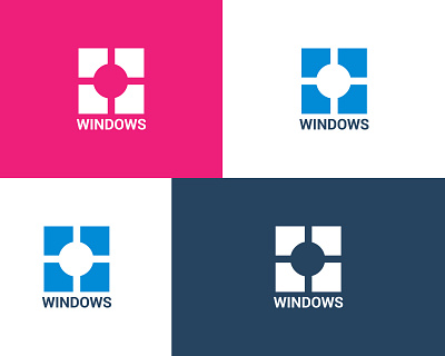 Windows logo design,brand identity! brand identity branding creative logo graphic design illustration logo logo idea logobrand logos logotype modern logo simple logo vector windows logo