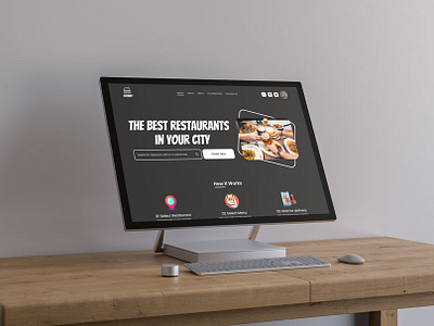 FoOdify Restaurant Website Design ui user experience user interface ux web web design