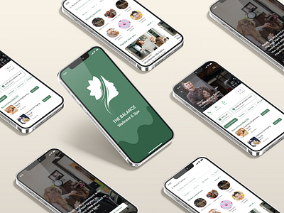 BarbarShop App Design prototyping branding ui