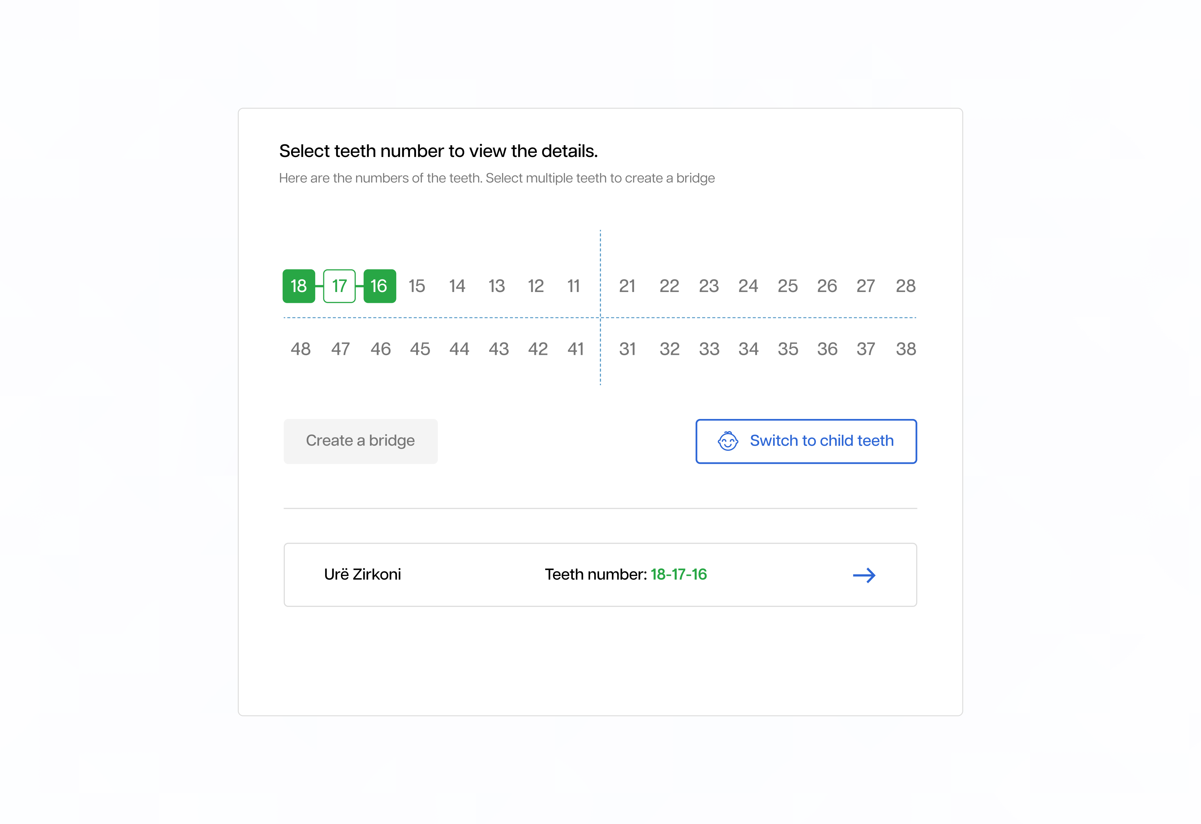Example of UX/UI Design