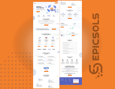 landing page proxy service 3d animation appdesign branding epicsols figma figmadesign graphic design homepagedesign labeldesign landingpagedesign logo mockup mockupdesign ui uidesign uiuxdesign ux uxdesign webdesign
