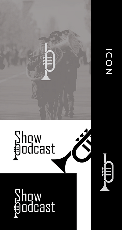 Show Podcast icon marching bands music song