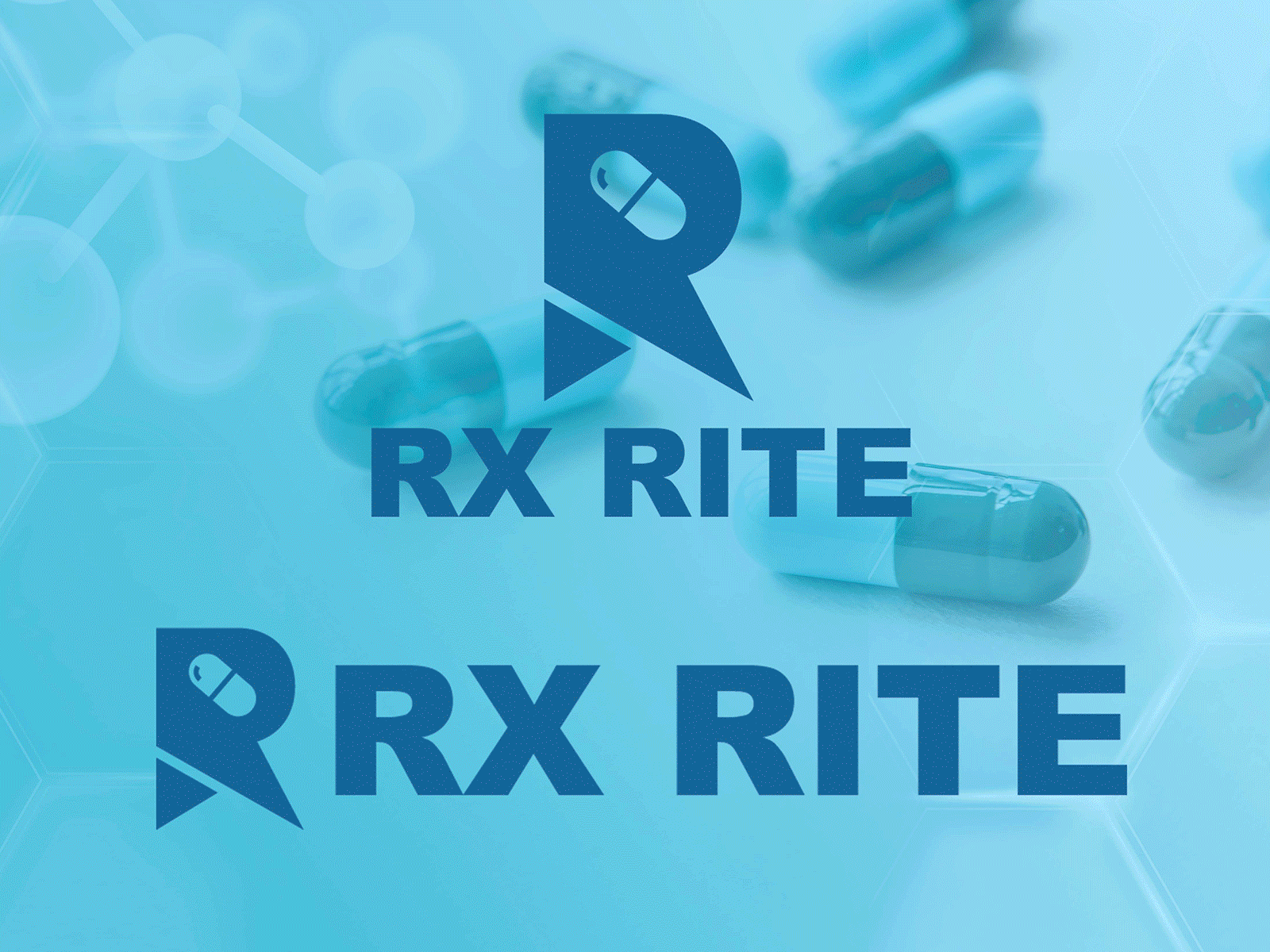 RX RITE LOGO DESIGN brand identy branding gridlogo logo logobranding logodesign logodesigner logonew logos logotype medical logo pharmacy logo