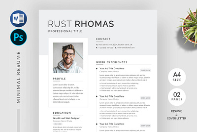 Word Resume & Cover Letter job resume