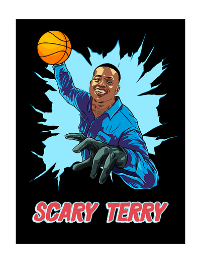 Scary Terry 1 artwork branding character design design graphic design handmade illustration vector