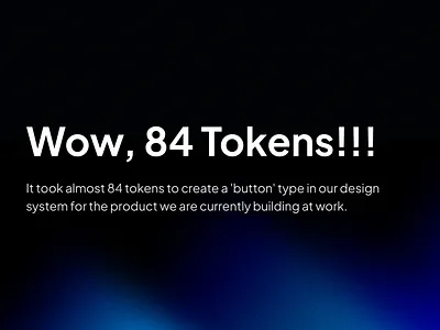 Tokens Tokens Tokens design design system ui ui design ux ux design