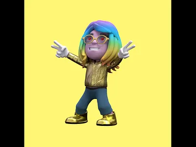 Lili Character Animation made by NapTech Labs 3d asset 3d character 3d character animation 3d model animation lili animation lili character naptechgames naptechlabs