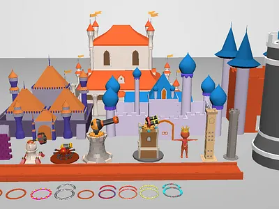 0 Ring Game Asset 3D model Developed By NapTech Labs 0 ring 0 ring game 3d 3d asset 3d game 3d model 3d modeling naptechgames naptechlabs