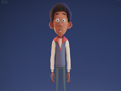 Everybody Hates Chris 3d 3d art blender character design design illustration photoshop