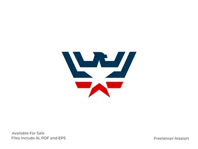 American Phoenix Logo for Sell american bird logo american flag american logo american phoenix logo bird logo minimal american flag new logo pheonix logo phoenix