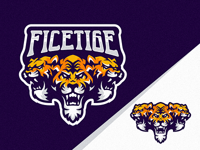 Face Tiger Logo branding design graphic design identity illustration logo mark tiger tshirt vector