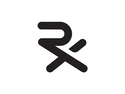 RX Mark brand identity branding business logo creative logo design flat flat logo icon illustration logo logo mark logos minimalist ui