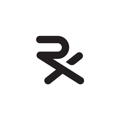 RX Mark brand identity branding business logo creative logo design flat flat logo icon illustration logo logo mark logos minimalist ui