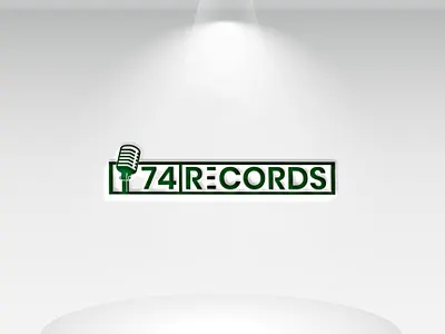 Recording company logo design branding company profile designer graphic design logo logodesign logomaker record logo recordign logo