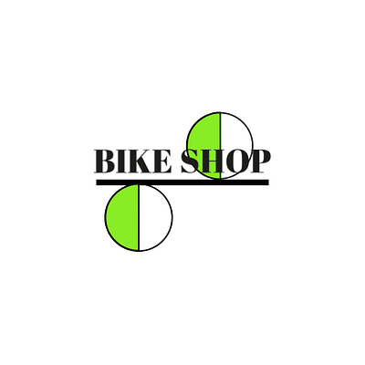 Logo BIKE SHOP branding graphic design logo
