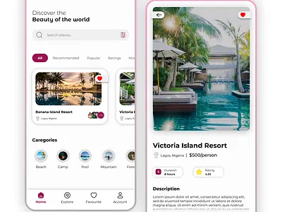 mobile app design inspiration app design booking design inspiration