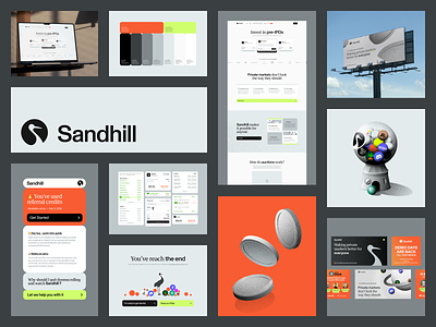 Sandhill: visual identity, branding, logo design brand brand identity branding design identity logo logotype symbol visual visual identity