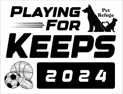 Pet Refuge Fundraiser Logo adobe adoption fundraiser graphic design illustrator logo minimal pet procreate sports vector