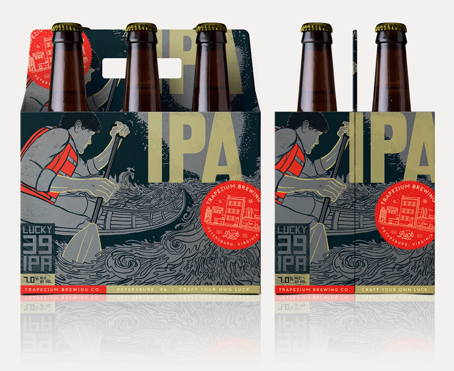 Trapezium Core Packaging art direction craft beer graphic design packaging design