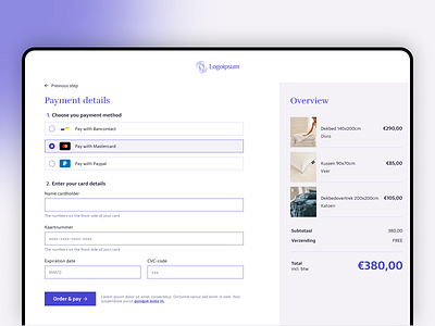 Check out page - Daily UI challenge #002 accessibility check out checkout checkout page daily ui daily ui challenge dailyui desktop design payment payments detail shopping cart ui uidesign webdesign